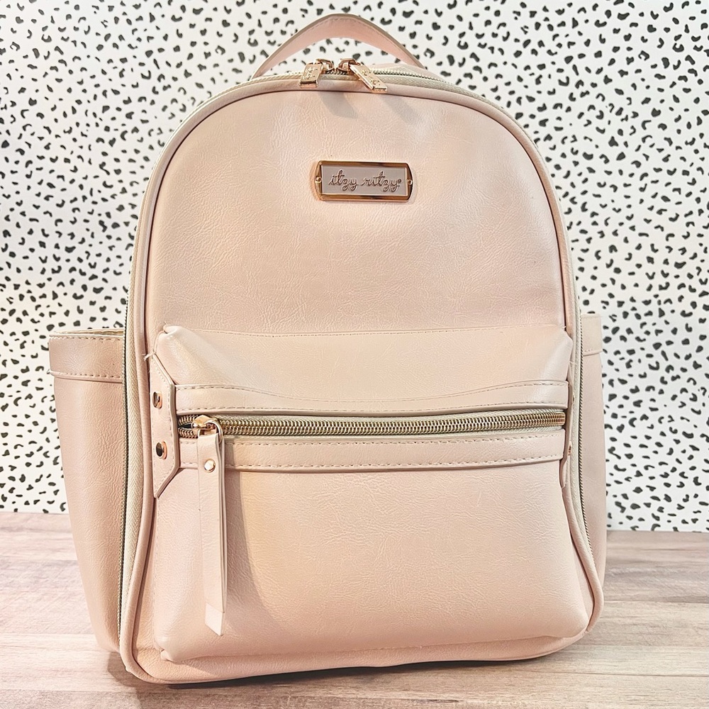 Itzy Ritzy Blush Mini Backpack Bag